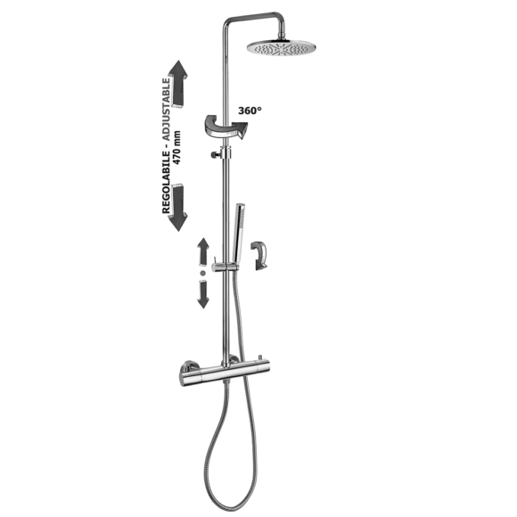 Colonna Doccia Mini Birillo